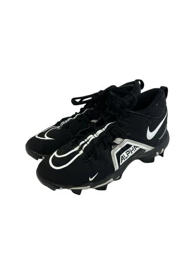 Used Nike ALPHA MENACE SHARK Jr FB Cleats Black Junior 06 11692-S000158939