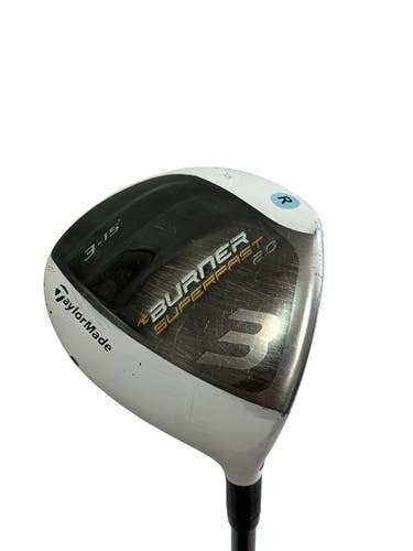Used Taylormade BURNER SUPERFAST 2.0 Mens Fairway Wood RH 3 Wood 11692-S000158974