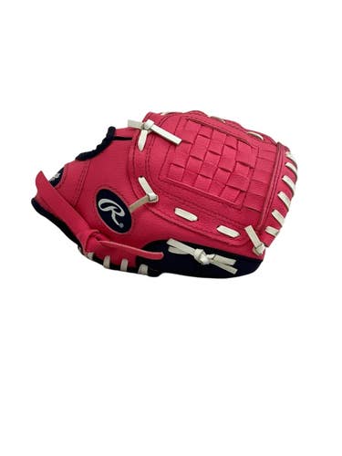 Used Rawlings PLAYER SERIES BB/SB Glove T-ball Pink 9" 11692-S000158980