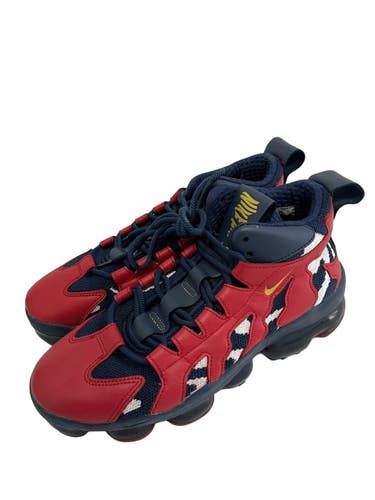 Used Nike VAPORMAX GILESE OLYMPIC Basketball Shoes M White/Red/Navy Senior 8 11692-S000159003