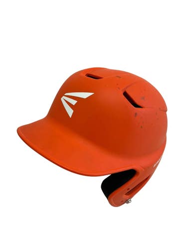 Used Easton Z5 SR Batting Helmet No Mask Orange One Size 11692-S000159033