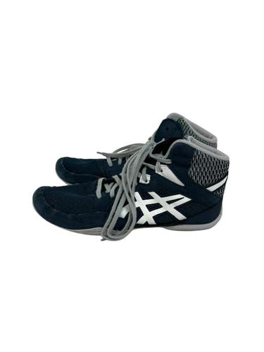 Used Asics SNAPDOWN Wrestling Shoes Navy Blue Junior 04 11692-S000159088