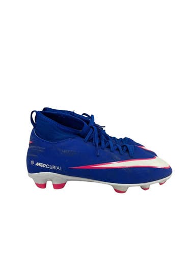 Used Nike MERCURIAL Soccer Cleats Royal Blue Junior 02 11692-S000159107