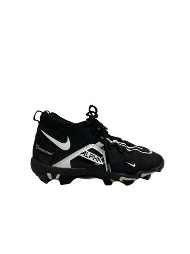 Used Nike ALPHA MENACE SHARK Jr FB Cleats Black Junior 04.5 11692-S000159105