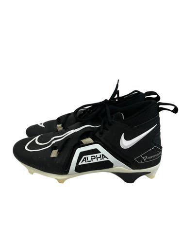 Used Nike ALPHA MENACE PRO Adult FB Cleats Black Senior 11.5 11692-S000159161