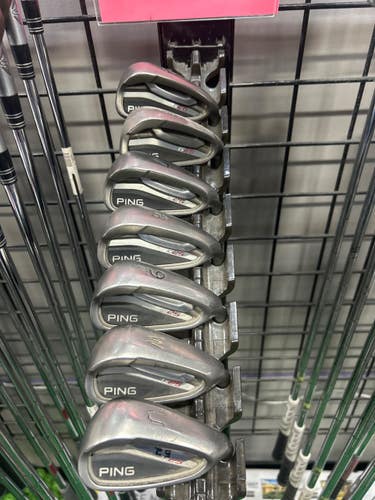 Used Ping G25 BLACK DOT Mens Iron Set RH 5I-GW/AW 11337-S000495561