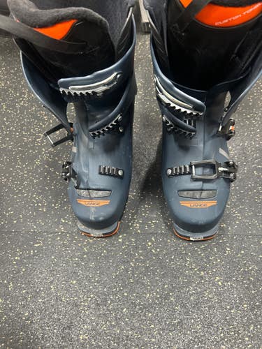 Used Lange LX 120 Mens DH Ski Boot Navy Blue 275 MP - M09.5 - W10.5 11337-S000499351