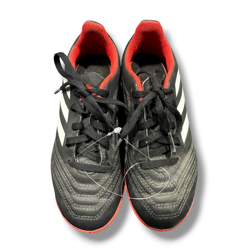 Used Adidas PREDATOR Soccer Turf Shoes Black Youth 13.0 11375-S000383983