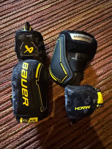 Youth Medium Bauer Supreme Mach Elbow Pads (Used)