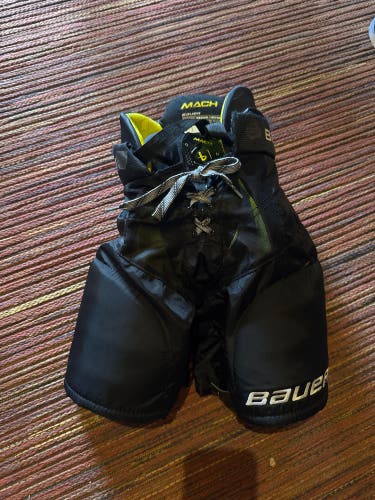 Youth Medium Bauer Supreme Mach Hockey Pants (Used)