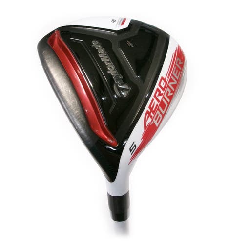LH TaylorMade AeroBurner 18* 5 Wood Graphite Matrix Speed Rul-Z 60 Regular Flex