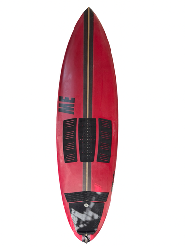 Used ME 2+1 Surfboard Red 6Ft 2In 10299-S000315914
