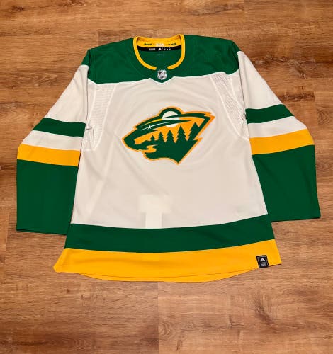 Adidas Minnesota Wild Reverse Retro 1.0 Jersey (54)