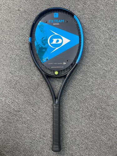 Dunlop FX TEAM 285 Tennis Racquet Grip Size 3 (4 3/8) Black Blue 16x19