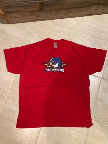 Springfield Thunderbirds AHL - Red Graphic adult T-Shirt - XL