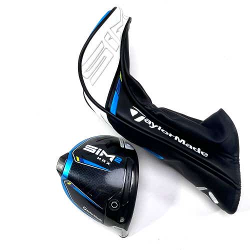 TaylorMade SIM2 MAX Driver 10.5* HEAD ONLY Mens RH HC