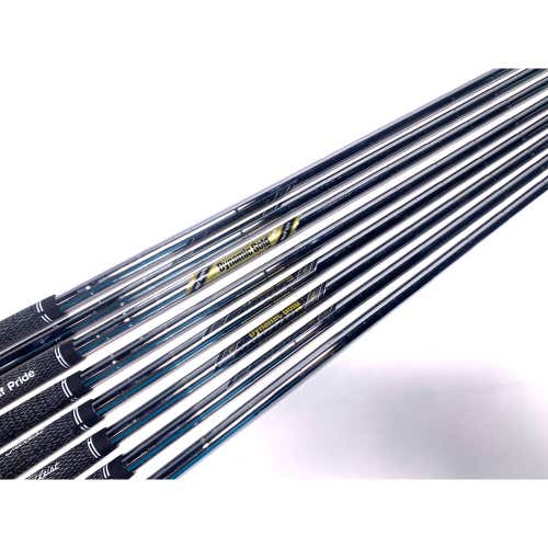 True Temper DG X100 Tour Issue XStiff Iron Set of 8 Shafts 34.50''-37''- 0.355