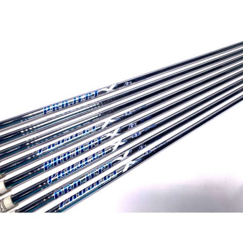 Project X LZ 6.5 125g Extra Stiff Iron Set of 8 Shafts 34.50''-38.25''-Pull .355