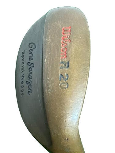 Wilson Gene Sarazen R-20 Beryllium Copper Special Wedge 58.5* RH Steel 35" Nice