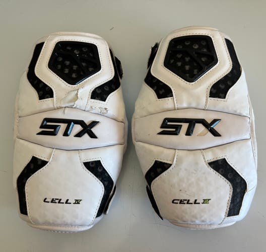 Large Adult STX Cell IV Arm Elbow Pads (Used)