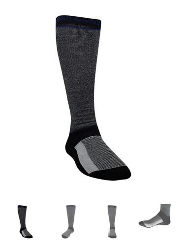 New Alkali Cut Proof Hockey Skate Socks size Fit Bauer CCM Skates Senior  6-12