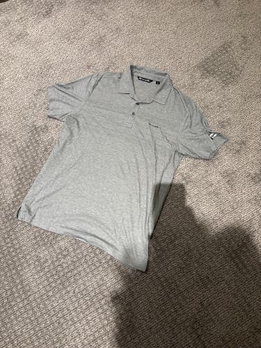 Gray Large Men's Travis Matthew Shirt (Like New)