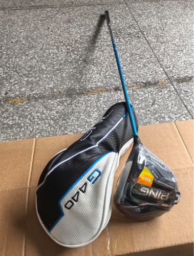 Men's 2025 Ping G440 Max Right Handed Driver Stiff Flex 9 Loft (New)