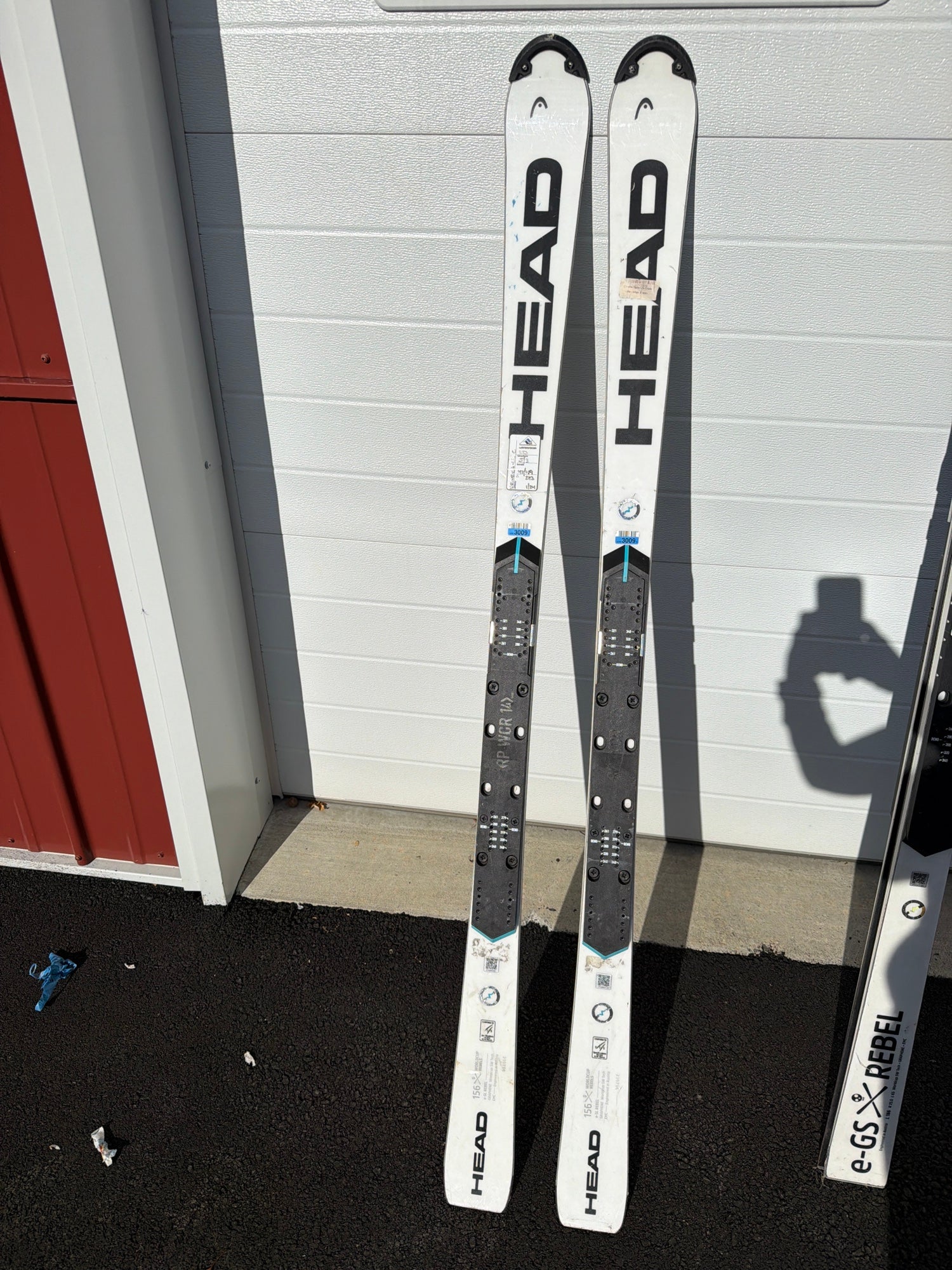2019 HEAD WC Rebels e-SL FIS 156 cm Skis Without Bindings (Used