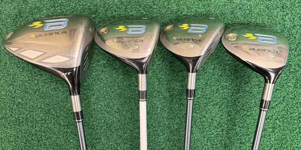 TaylorMade Burner Women's 1-3-5-7 Woods Ladies Right Hand Graphite Shafts