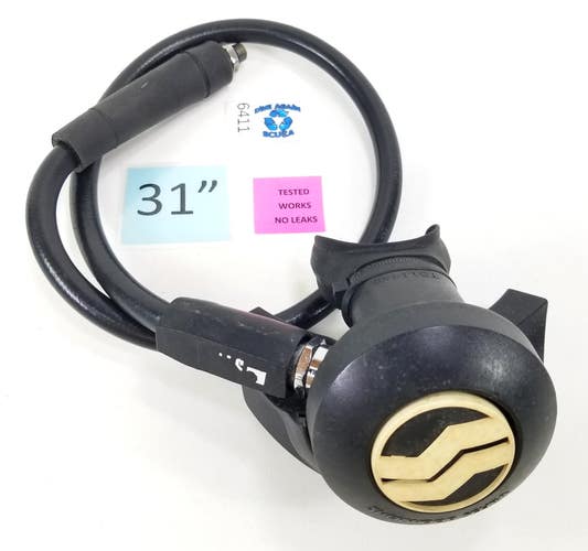 Sherwood Oasis 2 2nd Stage Scuba Diving Regulator 31" hose Primary or Octo