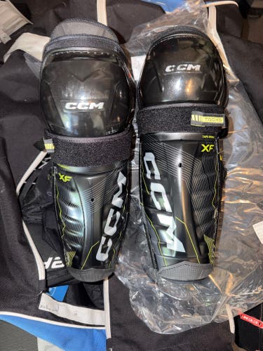 Intermediate CCM Tacks 13" Shin Pads (Used)