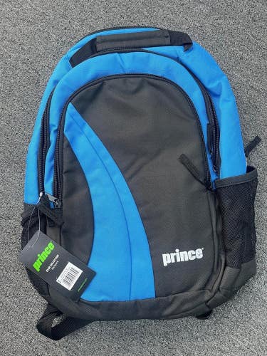 Prince Club Back Pack Black/Blue
