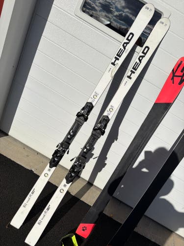 HEAD WC Rebels e-GS FIS 188 cm Racing Skis Max Din 16 (Used)