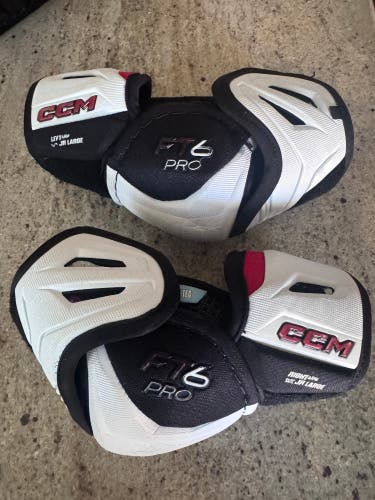 Junior Large CCM JetSpeed FT6 Pro Elbow Pads (Used)