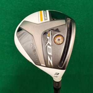 TaylorMade RBZ Stage 2 15 Fairway 3 Wood RocketFuel 60-R Graphite Regular