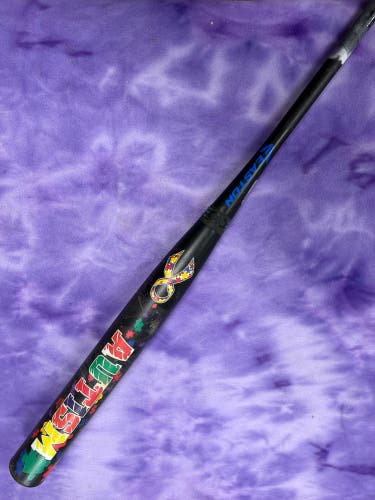Black Easton Buddy Wolf Autism Awareness  Bat (-8) Composite 26 oz 34" (Used)