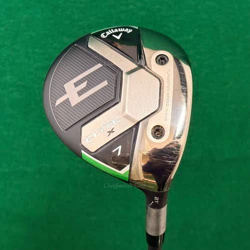 Callaway ELYTE X 21 Fairway Wood 7 Project X Cypher Forty 5.5 Graphite Regular
