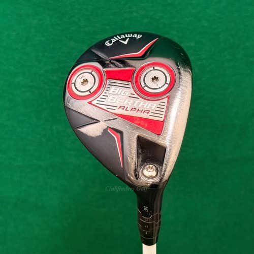 Callaway Big Bertha Alpha 815 16 Fairway Wood Fujikura Speeder 665 Stiff