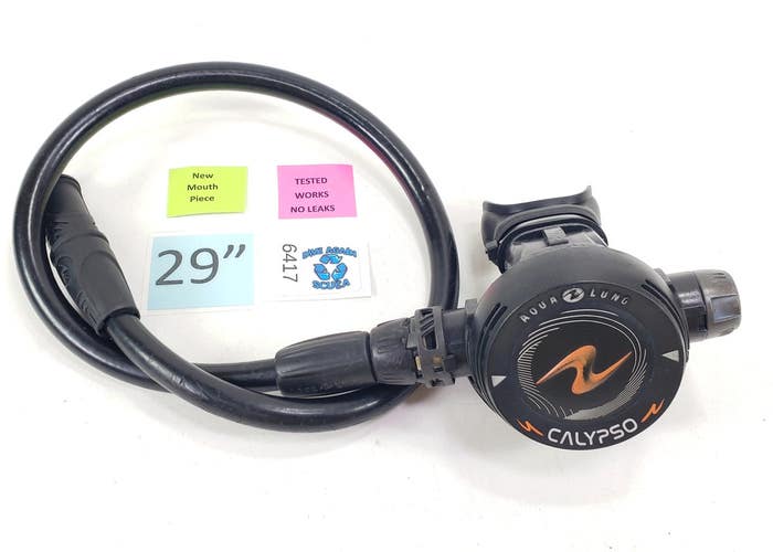 AquaLung Calypso 5th Gen Adjustable 2nd Second Stage Scuba Dive Regulator  #6417