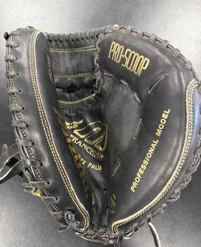 Used Mizuno MAX FLEX PRO SCOOP BB/SB Catchers RH Throw Black 33 1/2" 11849-S000045598