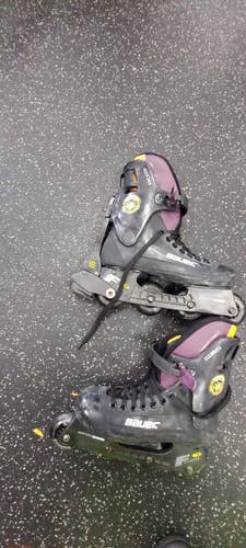 Used Bauer F3 Senior Rec Fitness Skates Black Senior 7 11849-S000045591