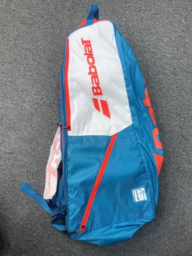 Babolat RH 6 EVO 203 Tennis Racquet Bag White Blue Red
