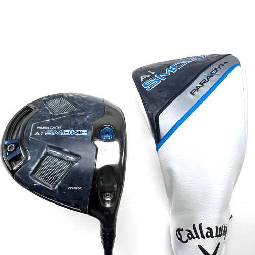 Callaway Paradym Ai Smoke Max Driver 9* Tensei Blue AV Xlink 65g Stiff RH HC