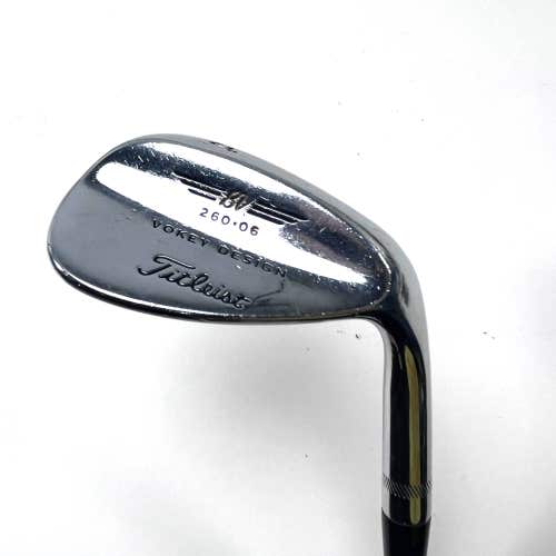 Titleist Vokey Chrome 200 Lob Wedge LW 60* 6 Bounce True Temper Dynamic Gold RH