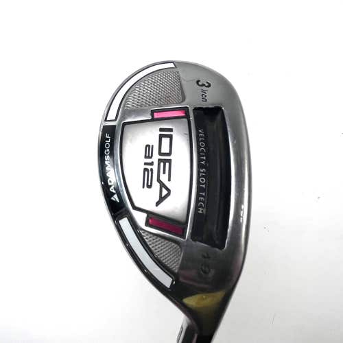 Adams Idea A12 3 Hybrid 19* UST Mamiya ProForce VTS 75g Regular Graphite Mens RH