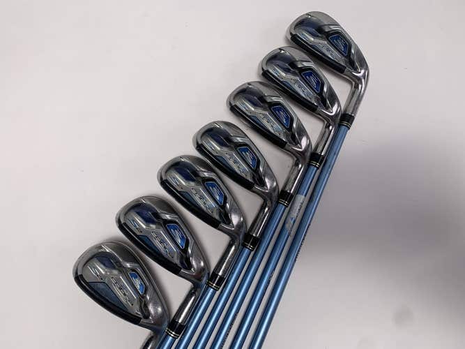 Cobra S2 Ladies Iron Set 5-PW+GW+SW Aldila DVS-2 50g Ladies RH