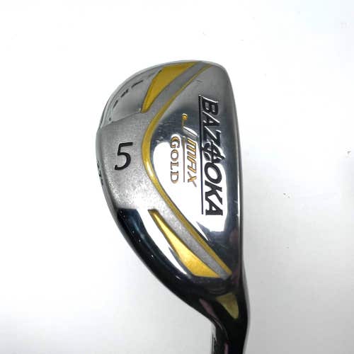 Tour Edge Bazooka Jmax Gold 5 Hybrid 27* Bazooka JMAX 70g Senior RH