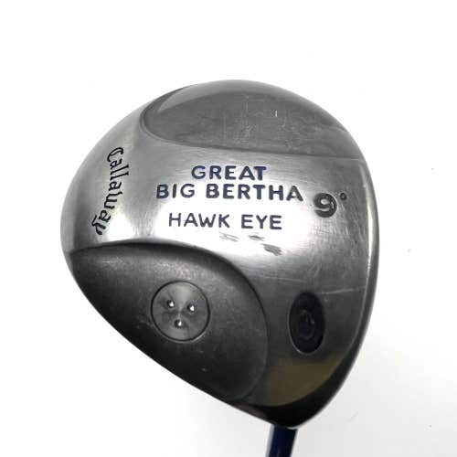 Callaway Hawkeye Driver 9* Graphite Design YS-6 60g Stiff Graphite Mens RH