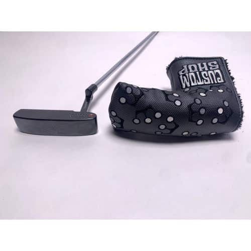 Scotty Cameron Circle T 009 Black Milled Putter 33.75" Titleist Script 350 RH HC