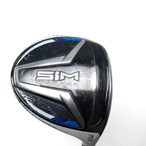 TaylorMade SIM MAX 3 Fairway Wood 15* Fujikura Ventus Blue 5R Regular RH